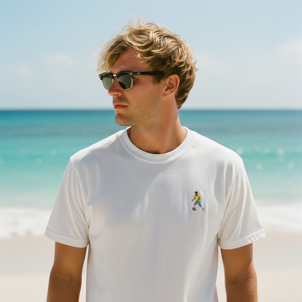 Heavyweight garment-dyed t-shirt designed for everyday wear